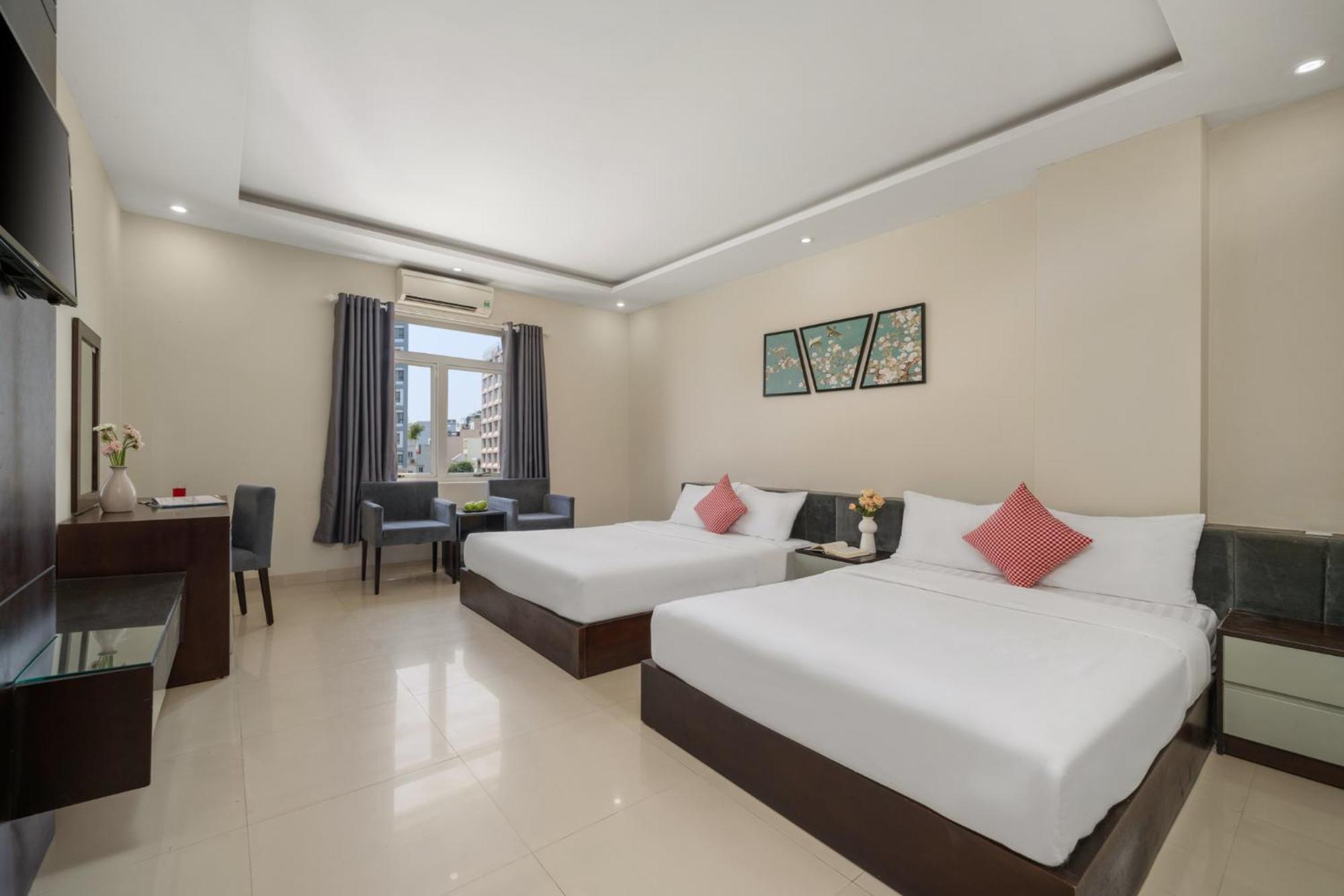 Hanoi Blue Beach Hotel Đà Nẵng Exterior foto